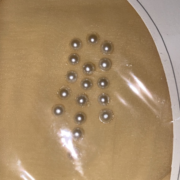 CHRISTIAN DIOR 934 pearl motif stoking tights - Picture 5 of 8